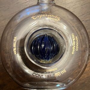 Esperanto Tequila Bottle, Empty
